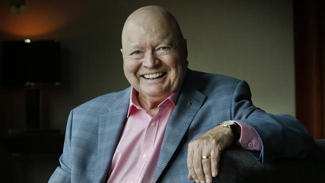 Bert Newton celebrates his 80th birthday. Picture: David Caird