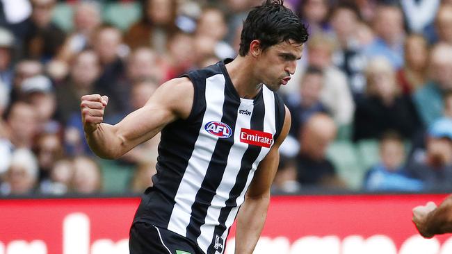 Scott Pendlebury has won his fifth Collingwood best and fairest. Picture: Colleen Petch