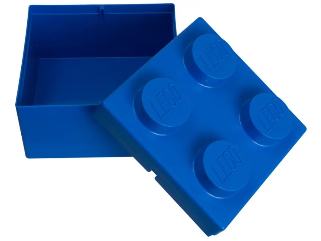 LEGO® 2x2 Blue Storage Brick. Picture: LEGO.