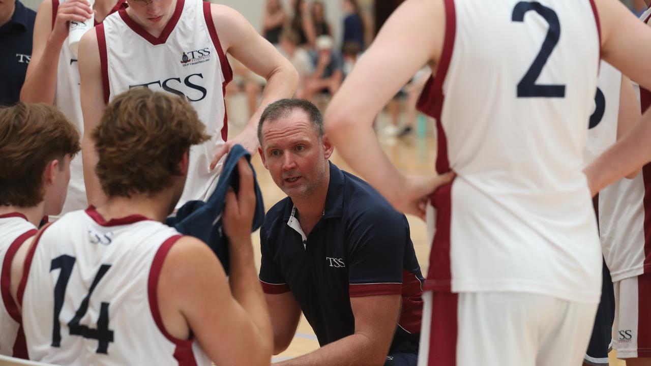 TSS coach Anthony Petri. Picture: Glenn Hampson