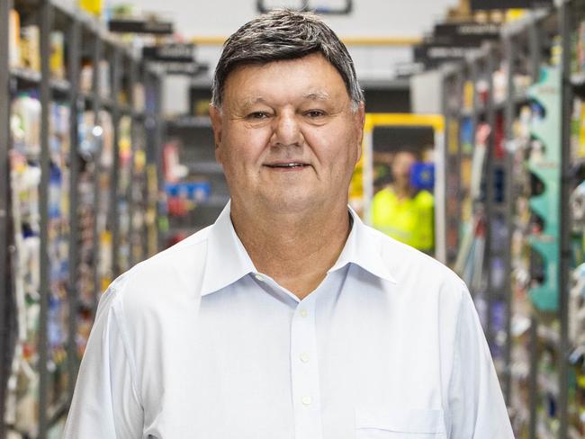 27/04/22 CEO of Ritchies Supermarkets, Fred Harrison at their store in Carrum Downs. Aaron Francis / The Australian