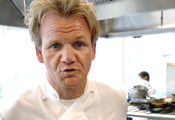 Chef Gordon Ramsay eats severed thumb on TV | Daily Telegraph