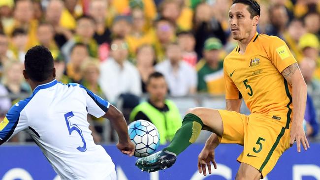 The Socceroos benefitted with the return of Mark Milligan.