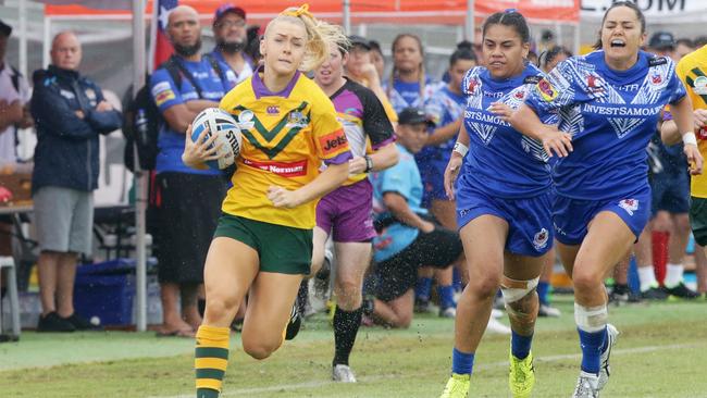 Rikeya Horne is a young up and coming Jillaroo. Pic: AAP