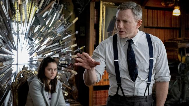 Daniel Craig couldn’t be further from Bond. Picture: Claire Folger/Lionsgate via AP.