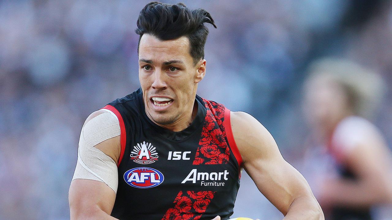 Essendon's Dylan Shiel. Pic: Michael Klein.