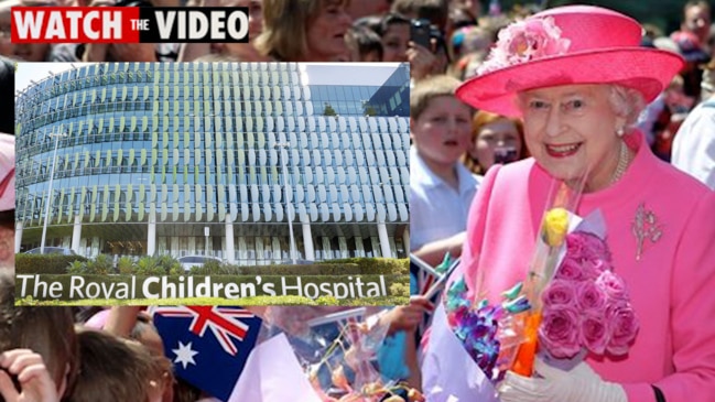 Her Majesty Queen opens The Royal Children's Hospital in Melbourne