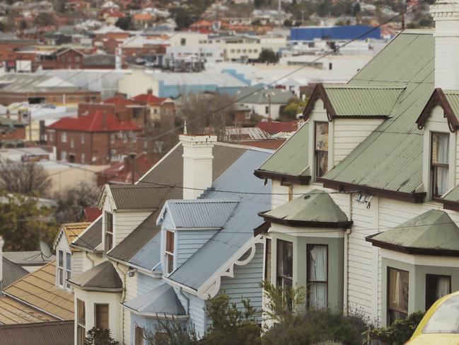 Houses in Glebe.Sold On Tas real estate featurePicture: MATHEW FARRELL