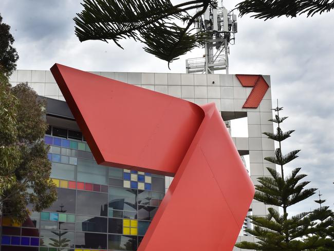 MELBOURNE, AUSTRALIA - NewsWire Photos OCTOBER 18TH, 2021: Exterior of Channel Seven, Docklands, Melbourne. Seven West Kerry Stokes-backed media firm Seven West is taking global convenience chain 7-Eleven to court to try to prevent the company from using 'SEVEN' branding. Picture : NCA NewsWire / Nicki Connolly