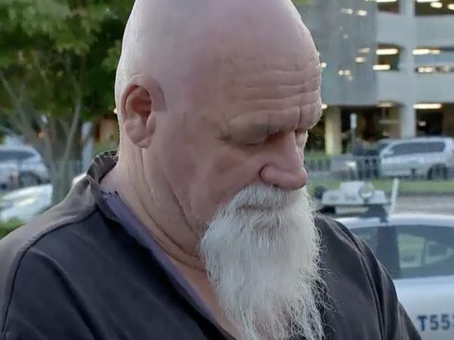 Allan Dyson, pictured following his extradition to New South Wales, will remain behind bars after being refused bail in the NSW Supreme Court. Picture: ABC news