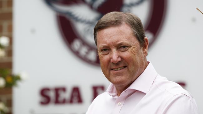 Manly Sea Eagles CEO Stephen Humphreys. Picture: AAP/Tim Pascoe