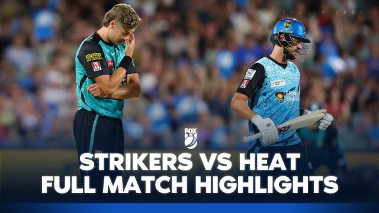 Strikers v Heat – Full Match Highlights