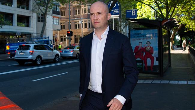 NSW Minister for Energy and Environment Matt Kean in Sydney on Monday. Picture: Bianca De Marchi