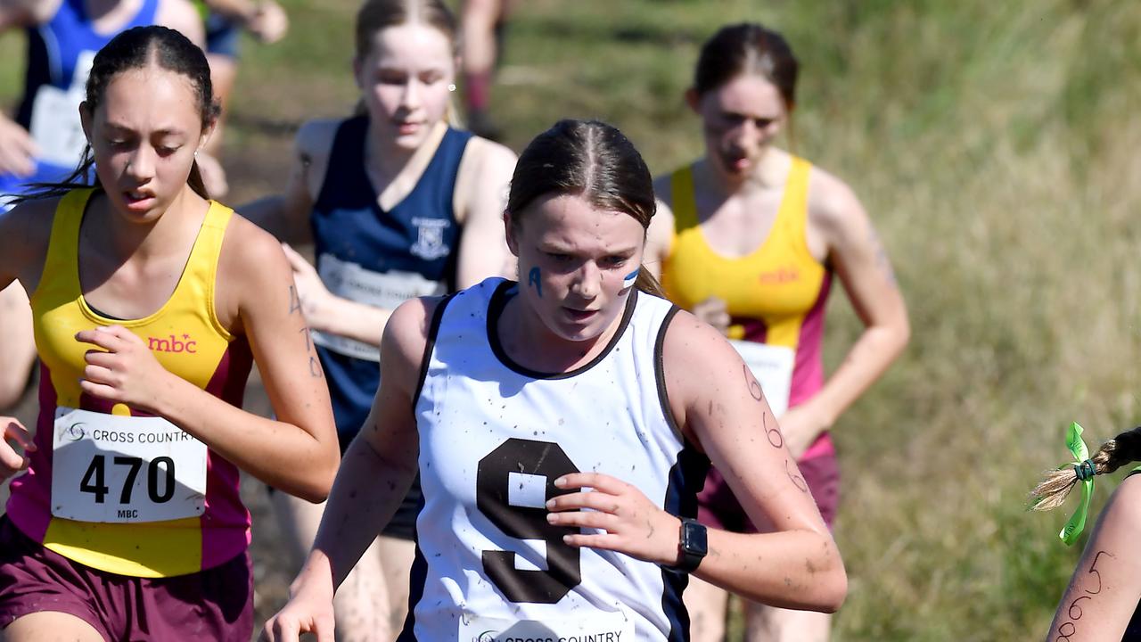 Annual QGSSSA private schoolgirl cross country championship at Rivermount College in Yatala. Saturday May 15, 2021. Picture, John Gass