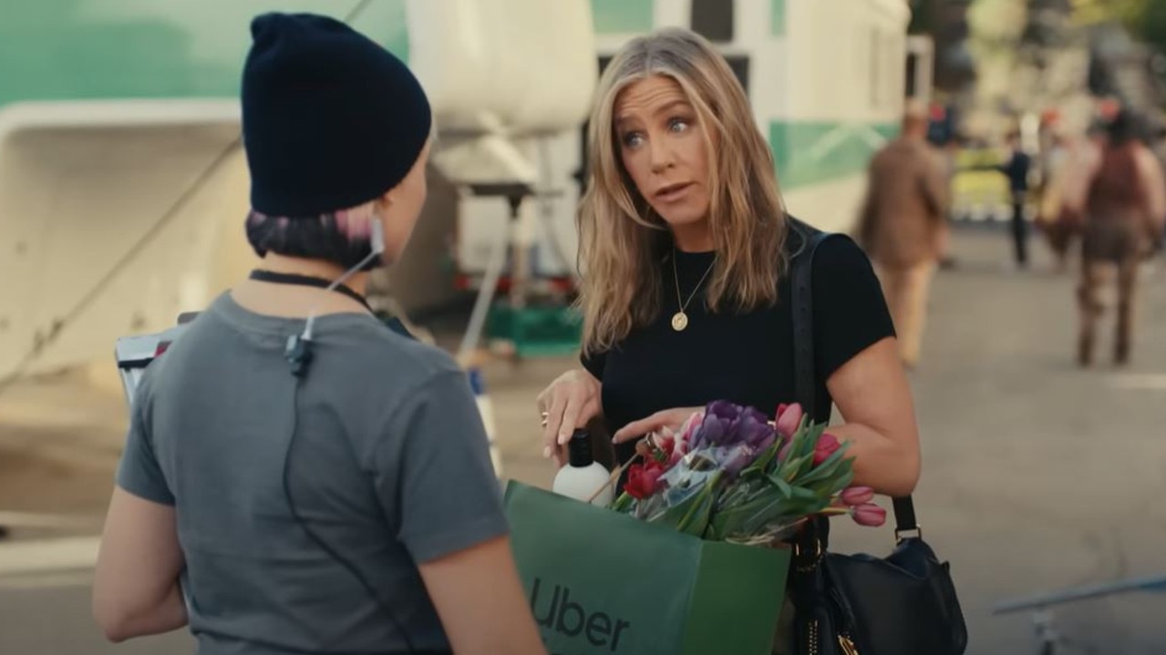 Jennifer Aniston stars in this years' most popular Super Bowl ad. Picture: Supplied.