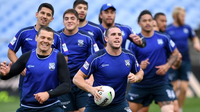 The coach says he has his players’ backing. Photo: AAP Image/Joel Carrett