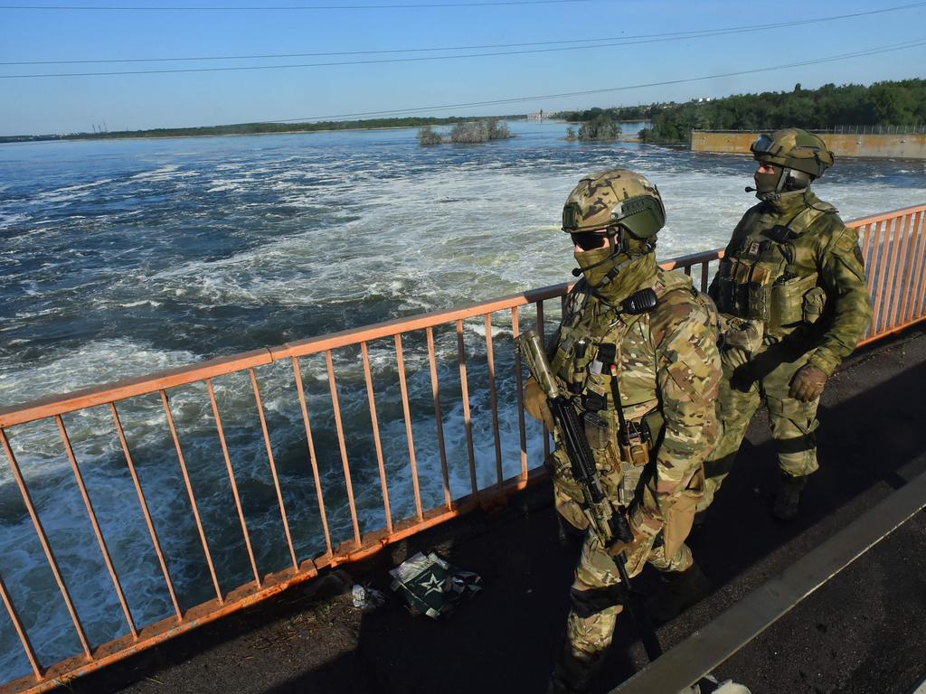 Ukraine Zelensky Accuses Russia Of Plot To Blow Up Dam Daily Telegraph 9743