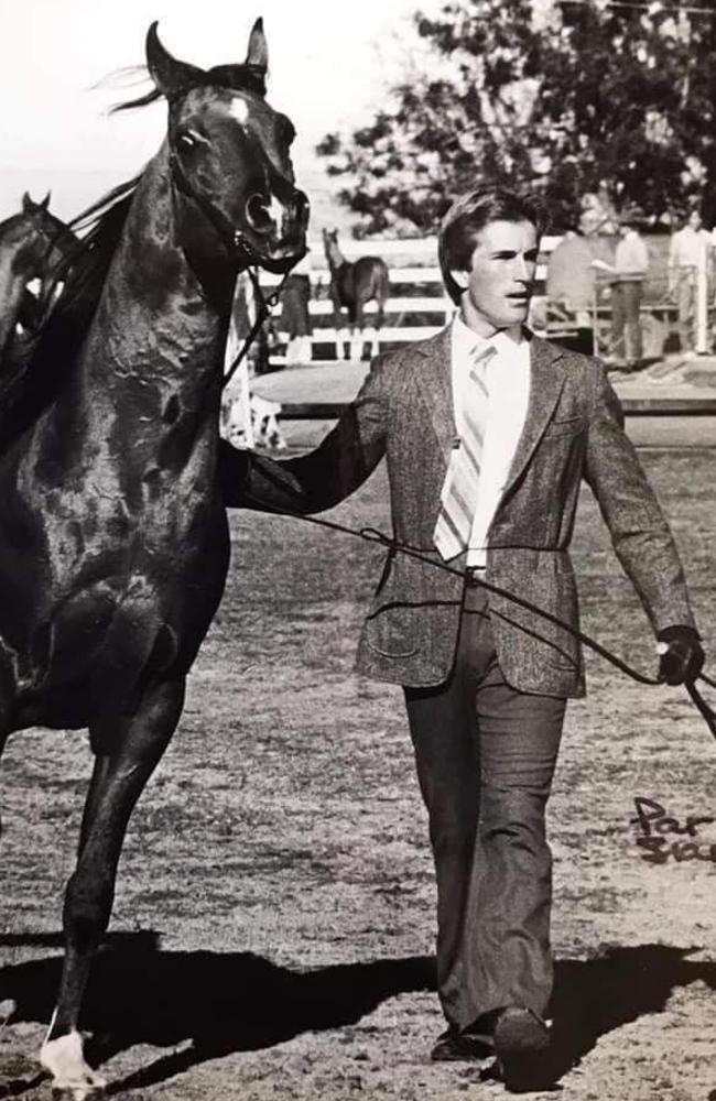 Warwick Toft and Bremervale Destiny. Picture: Courtesy of the Toft Family