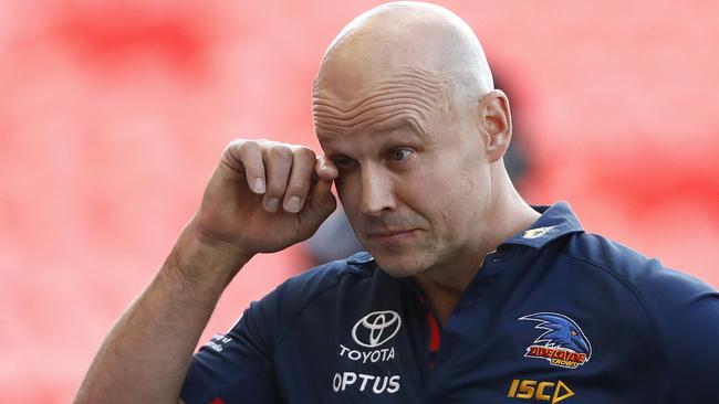 Matthew Nicks has been charged with rebuilding the Crows. Picture: Getty Images