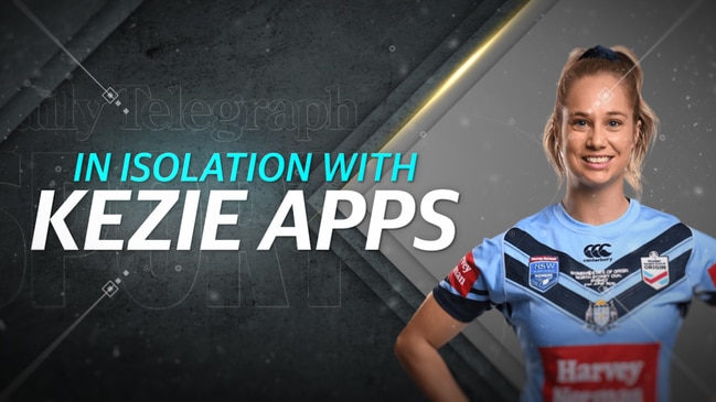 A day in isolation with Dragons star Kezie Apps