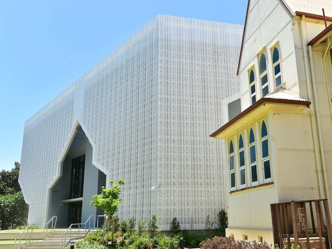 The $19 million three-storey East Precinct building at St PatrickÃ•s College Townsville. Picture: Shae Beplate.