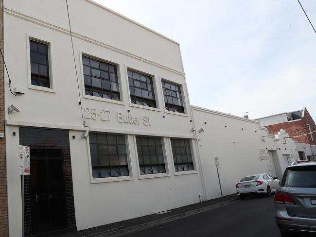 25-27 Butler St is a converted warehouse offering office, retail space. Picture: David Crosling