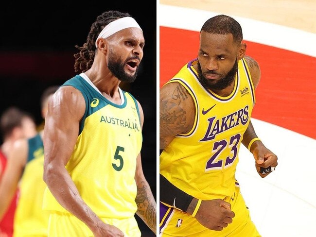 Patty Mills could play alongside LeBron James if the LA Lakers decide to pursue the Australian.