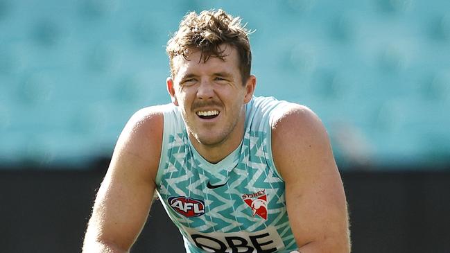 Sydney's Luke Parker during the Sydney Swans training session at the SCG on May 21, 2024. Photo by Phil Hillyard(Image Supplied for Editorial Use only - **NO ON SALES** - Â©Phil Hillyard )