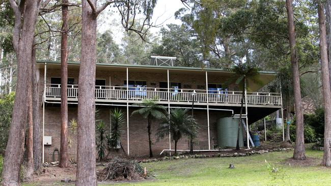 The house from where William Tyrrell went missing. Picture: NewsWire/Peter Lorimer.