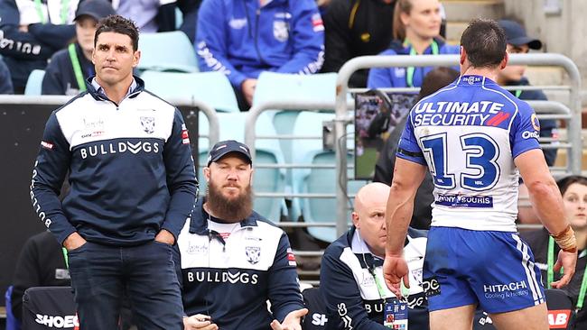 Trent Barrett has made some questionable decisions. Picture: Mark Kolbe/Getty Images