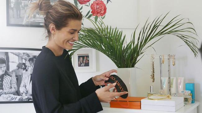 Cheyenne Tozzi with just a few of her favourite things.