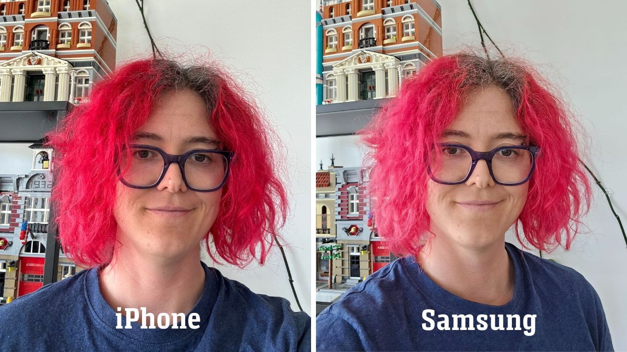 You can edit the iPhone selfies to look like this Samsung selfie, but the Samsung selfie camera just looks a bit better without any extra effort. Picture: Supplied