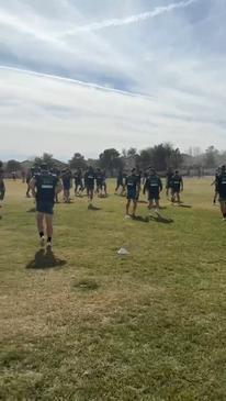 Double booking forces Raiders to train alongside U12's girls team