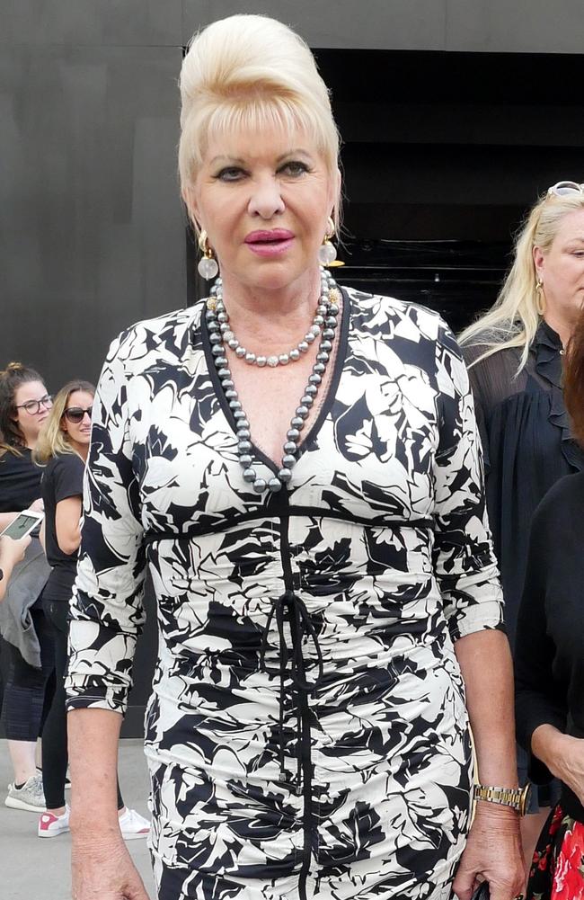 Ivana Trump wants to be Donald Trump’s ambassador for the Czech Republic. Picture: GoldStar Media/Splash News