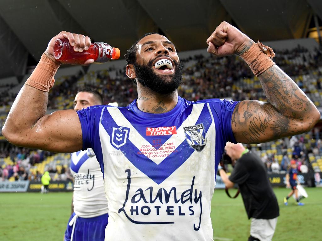 NRL 2022 Canterbury Bulldogs have the most salary cap space, with 6m