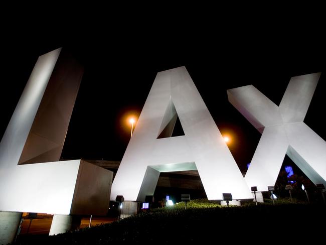 Los Angeles International Airport was in chaos on Sunday night after a security scare.