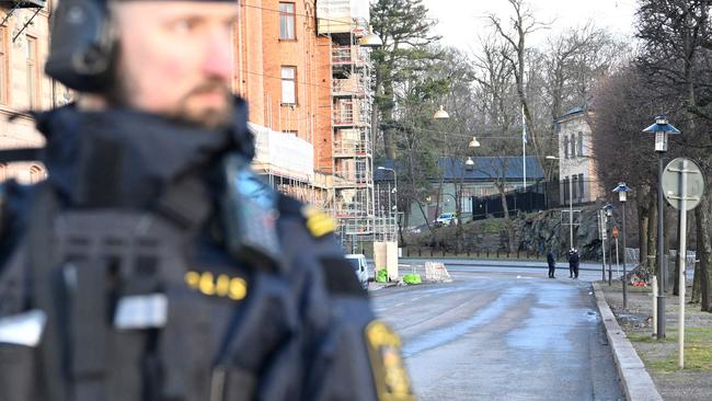 Israel’s ambassador to Sweden said they would not be intimidated by terror. Picture: AFP