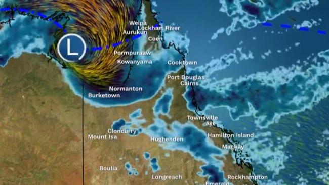 The Bureau of Meteorology warned on, Tropical low 07U was expected to form in the western Gulf of Carpentaria on Wednesday.