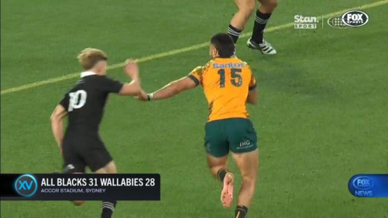 Wallabies fall short of Bledisloe win