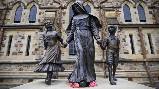 Mary McKillop is one of those rare Australian women honoured with a statue.