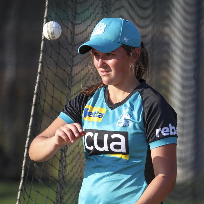 Heat player Amelia Kerr. (AAP Image/Glenn Hunt)