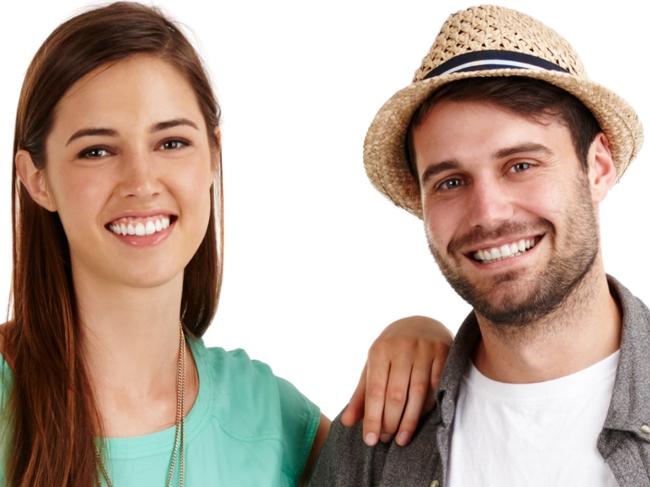 A young couple posing together. Picture: iStock.