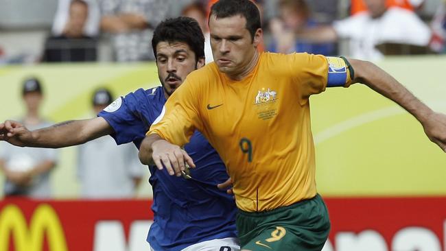 Mark Viduka scored 11 goals in 43 internationals for Australia.