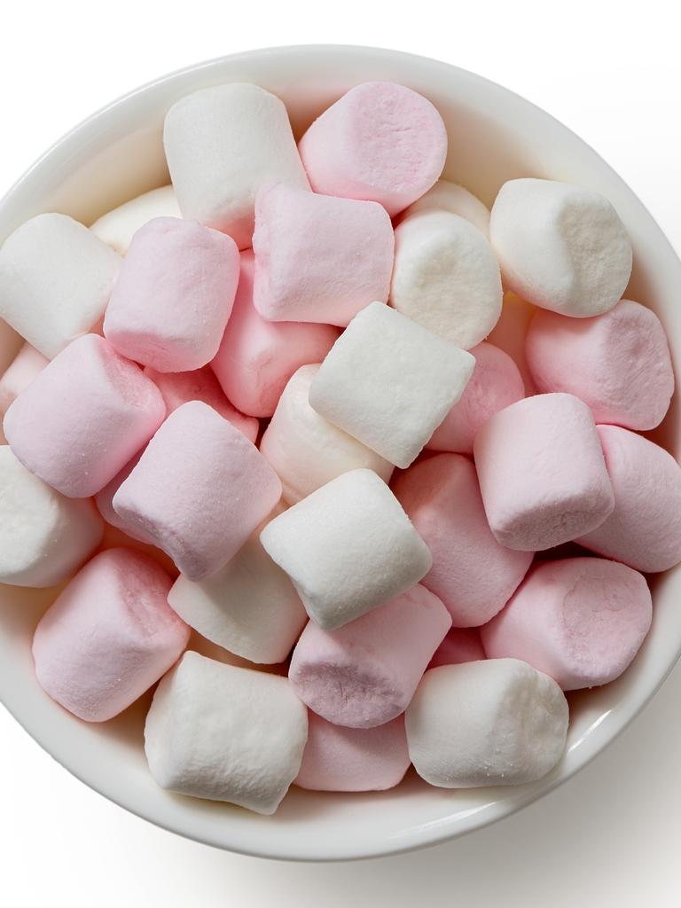 Parents should be careful when giving marshmallows to babies and young children Picture: Supplied