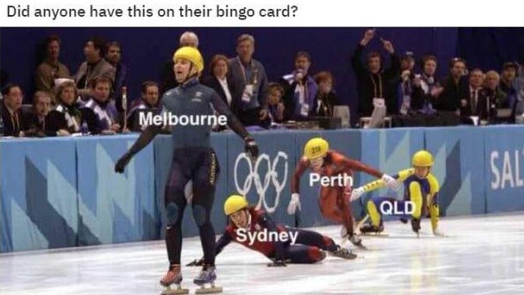 And the winner is... not Sydney! Picture: Facebook