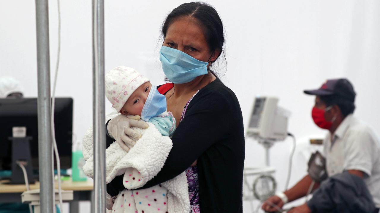 It is feared South America will be the next virus epicentre. Picture: AP Photo/Dolores Ochoa