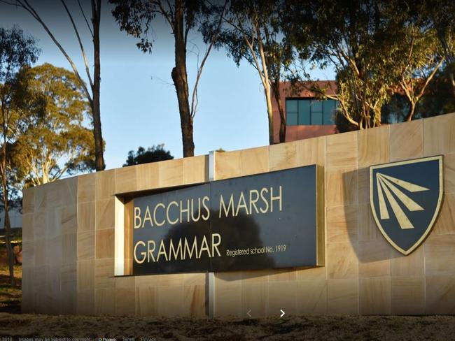 Bacchus Marsh Grammar has been caught up in a fake AI nude scandal. Picture: Supplied