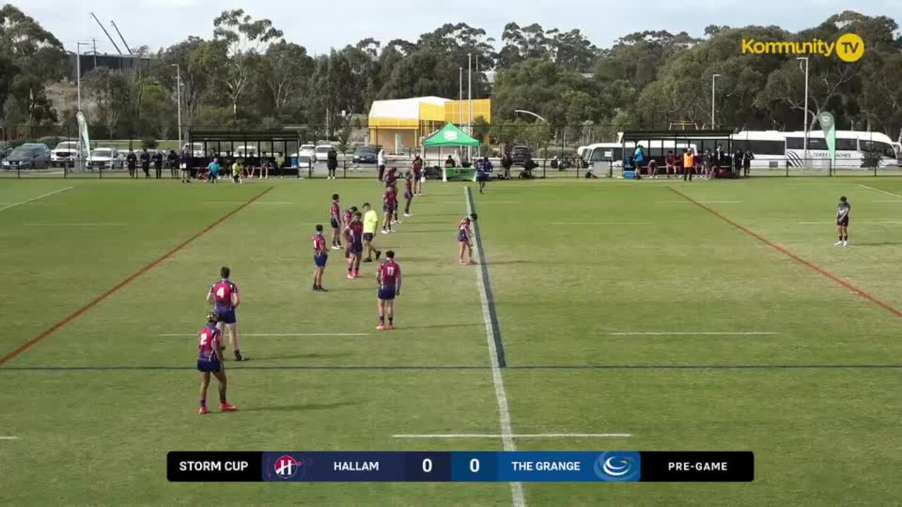 Replay: Hallam v The Grange – 2025 Storm Cup Round 2