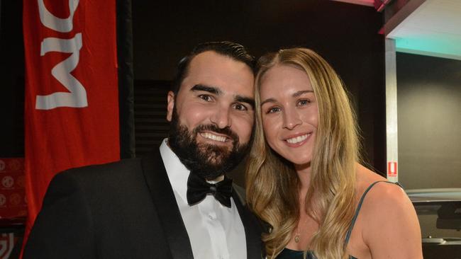 Mitchell and Katelyn Parker at MG Gold Coast Charity Gala, Southport. (c) Regina King