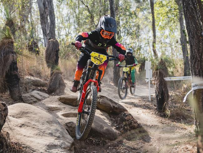 Ezra Wheeler, Toowoomba Mountain Biker, 2024. Picture: bradscottphoto